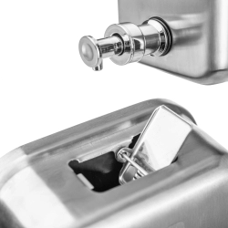 Dozownik Stalowy 500ml do Mydła w Płynie HS160
