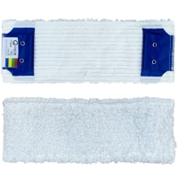 Mopatex CISNE Nakładka Microfibra DUO Mop Płaski 40cm Kolor Biały 207540-00