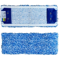 Mopatex CISNE Nakładka Microfibra DUO Mop Płaski 40cm Kolor Niebieski 207540-01
