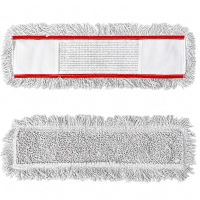 Nakładka Mop Płaski Kieszeniowy Biały 60 cm HS401
