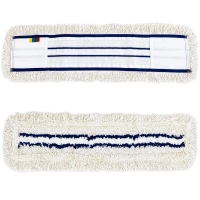 Nakładka Mop Bawełniany Płaski 80cm Kieszeniowy HS407
