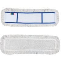Nakładka Mop Płaski Kieszeniowy Bawełna 60cm HS409