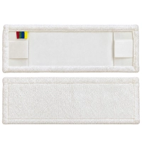 Nakładka Mop Płaski DUO Kieszeniowy + Klips Microfibra 40cm 100g HS415