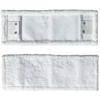 deClean Nakładka Mop Płaski DUO Kieszeniowy + Klips Microfibra 40cm 105g HS435