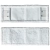 deClean Nakładka Mop Płaski DUO Kieszeniowy + Klips Microfibra 40cm 105g HS435