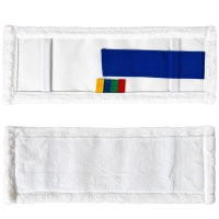 deClean Nakładka Mop Płaski Kieszeniowy + Taśma Microfibra 40cm HS454