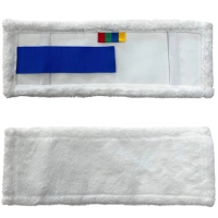 deClean Nakładka Mop Płaski Kieszeniowy + Taśma Microfibra 40cm HS454